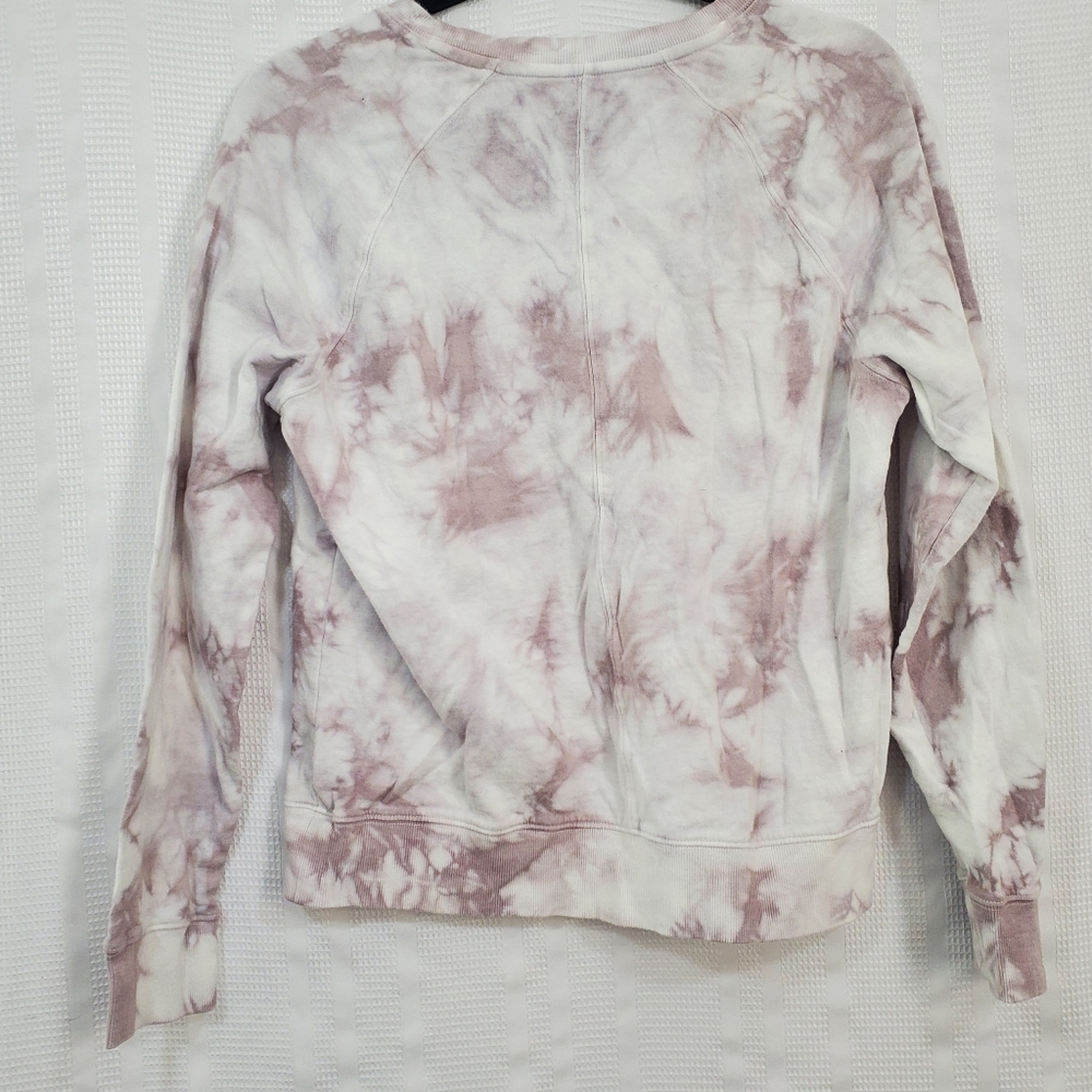 ATHLETA Sundown Sweatshirt Pink Tye Die Size Small - Picture 3 of 8
